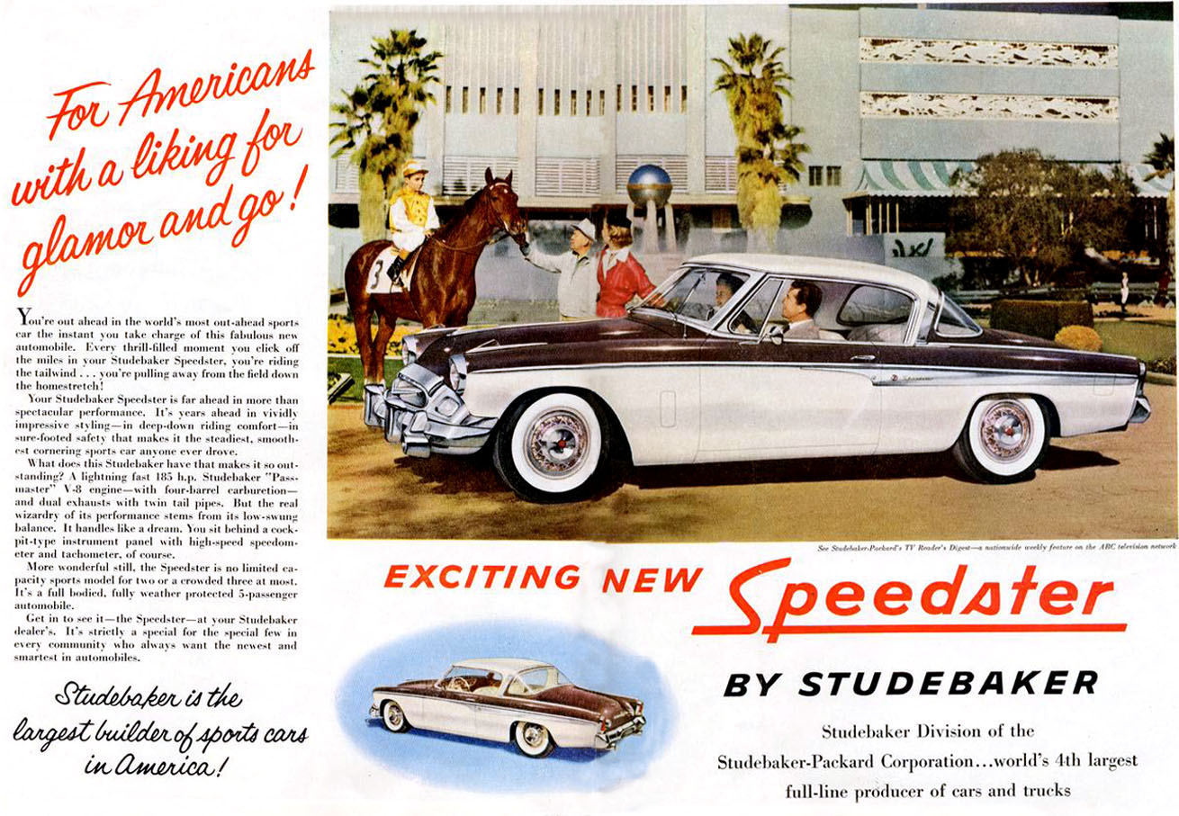 1955 Studebaker Auto Advertising